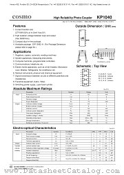 KP1040F datasheet pdf Cosmo Electronics