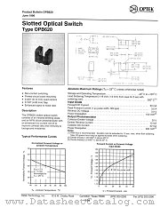 OPB620 datasheet pdf Optek Technology