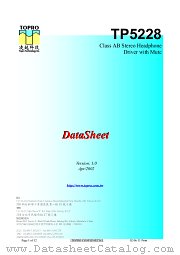 TP5228 datasheet pdf Topro Technology Inc