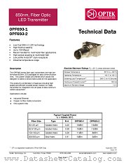 OPF693-1 datasheet pdf Optek Technology