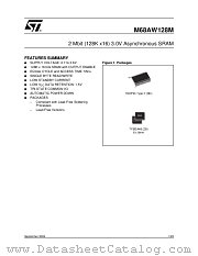 M68AW128ML70ND1T datasheet pdf ST Microelectronics