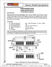 KVR100X64C3/256 datasheet pdf Kingston Technology