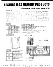 TMM2018AP-35 datasheet pdf TOSHIBA