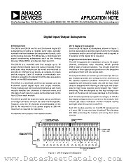 AN-535 datasheet pdf Analog Devices