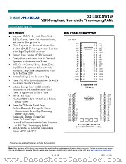DS1747W-120IND datasheet pdf MAXIM - Dallas Semiconductor