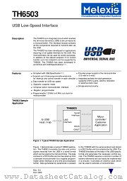 TH6503 datasheet pdf Melexis