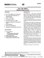 DAC2932PFBTG4 datasheet pdf Burr Brown
