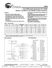 C9835 datasheet pdf Cypress