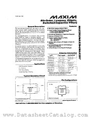 MAX297CWE datasheet pdf MAXIM - Dallas Semiconductor