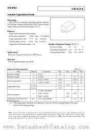E1W404 datasheet pdf TWPEC
