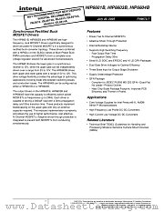 HIP6604BCR-T datasheet pdf Intersil