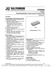ST5080D datasheet pdf ST Microelectronics