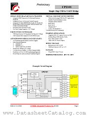 CP2101 datasheet pdf CYGNAL Integrated Products Inc