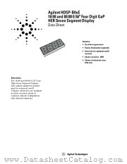 HDSP-B02E-LL000 datasheet pdf Agilent (Hewlett-Packard)