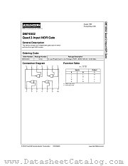 DM74S02N datasheet pdf Fairchild Semiconductor