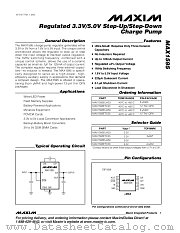 MAX1595ETC50 datasheet pdf MAXIM - Dallas Semiconductor