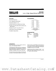DS1044-8 datasheet pdf MAXIM - Dallas Semiconductor