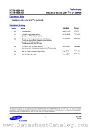 K7R643684M datasheet pdf Samsung Electronic