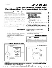 MAX3097ECPE datasheet pdf MAXIM - Dallas Semiconductor