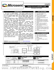 LX1672 datasheet pdf Microsemi