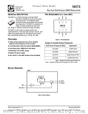 M670-155.5200 datasheet pdf Integrated Circuit Systems