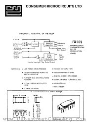 FX-309 datasheet pdf CONSUMER MICROCIRCUITS LIMITED