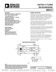 ADXL213AE-REEL datasheet pdf Analog Devices