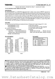 TC558128BJ datasheet pdf TOSHIBA