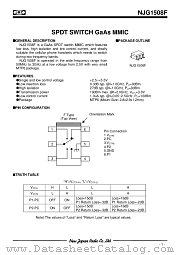 NJG1508F-C4 datasheet pdf New Japan Radio
