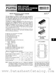MBM2212-20 datasheet pdf Fujitsu Microelectronics