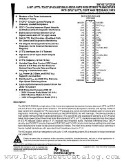 74GTLP22034DGGRE4 datasheet pdf Texas Instruments