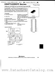 HN27C256FP-30T datasheet pdf Hitachi Semiconductor