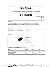 HZM5.6N datasheet pdf Hitachi Semiconductor