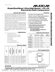 MAX997ESA datasheet pdf MAXIM - Dallas Semiconductor