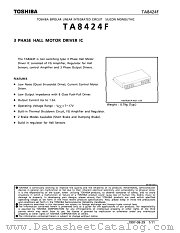 TA8424 datasheet pdf TOSHIBA
