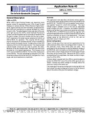AN-40 datasheet pdf Micrel Semiconductor