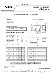 KA4F4Z datasheet pdf NEC