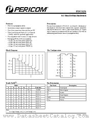PI5C3251WE datasheet pdf Pericom Technology