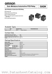 G8QN-1C412DC datasheet pdf Omron