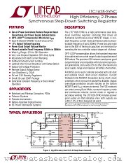LTC1628CG-SYNC datasheet pdf Linear Technology