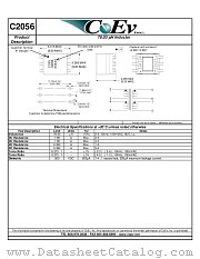 C2056 datasheet pdf CoEv Inc