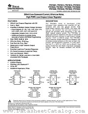 TPS79932 datasheet pdf Texas Instruments
