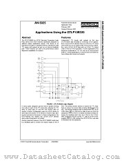 AN-5025 datasheet pdf Fairchild Semiconductor