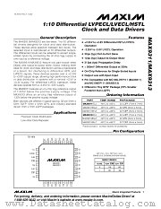MAX9311EHJ datasheet pdf MAXIM - Dallas Semiconductor