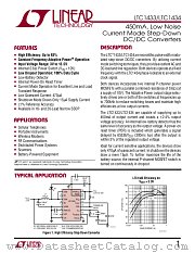 LTC1433C datasheet pdf Linear Technology
