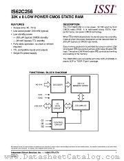 IS62C256-45UI datasheet pdf Integrated Silicon Solution Inc