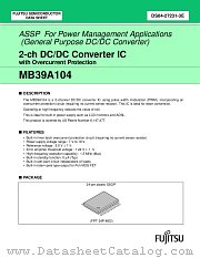 CDRH104R-150 datasheet pdf Fujitsu Microelectronics