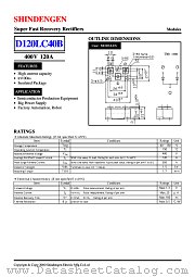 D120LC40B datasheet pdf Shindengen