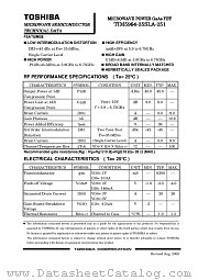 TIM5964-35SLA-251 datasheet pdf TOSHIBA