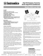 2B30 datasheet pdf Intronics